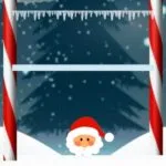 Santa Claus Leaping